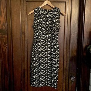 Calvin Klein black and white formal dress. Nearly new !